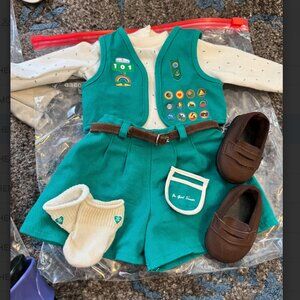 Retired Vintage American Girl Doll Girl Scout Outfit (1996)